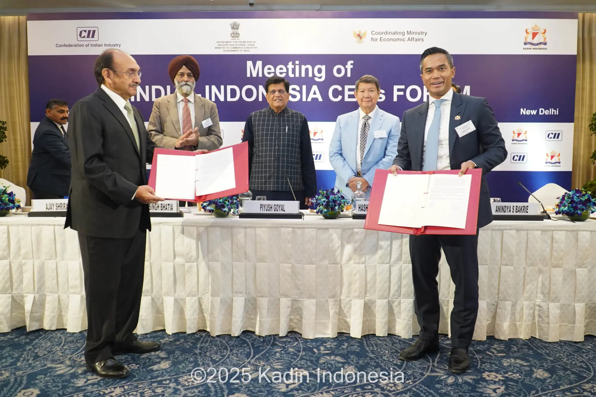 Ini Dokumen Lengkap Pernyataan Bersama Forum CEO India-Indonesia Hasil Pertemuan New Delhi