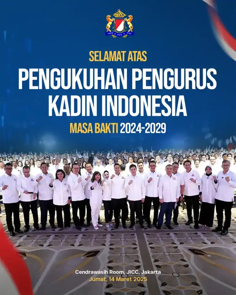 Pengukuhan KADIN Indonesia